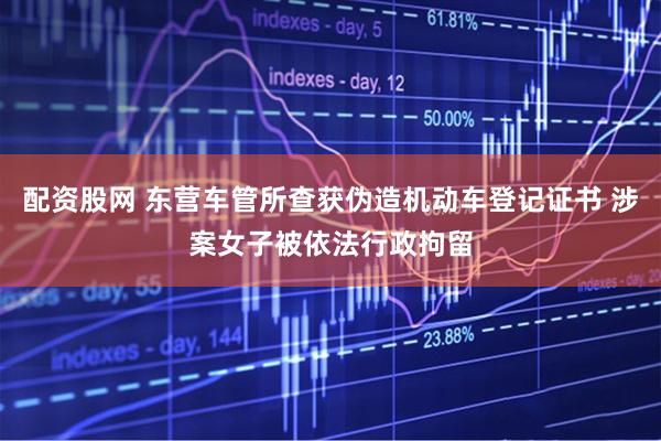 配资股网 东营车管所查获伪造机动车登记证书 涉案女子被依法行政拘留